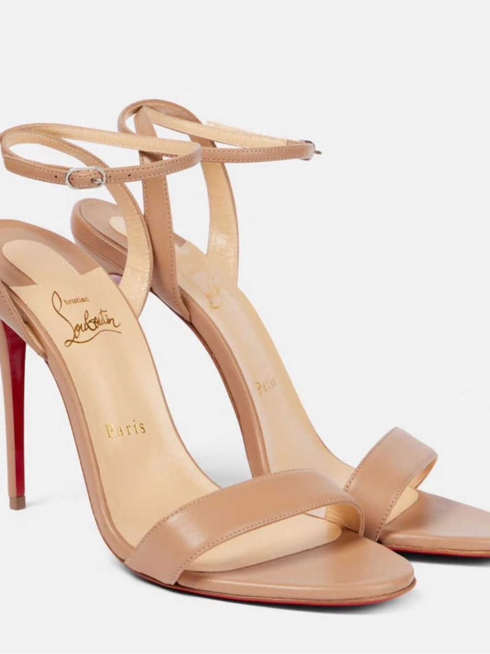 Christian Louboutin Loubigirl 100mm Leather Heels